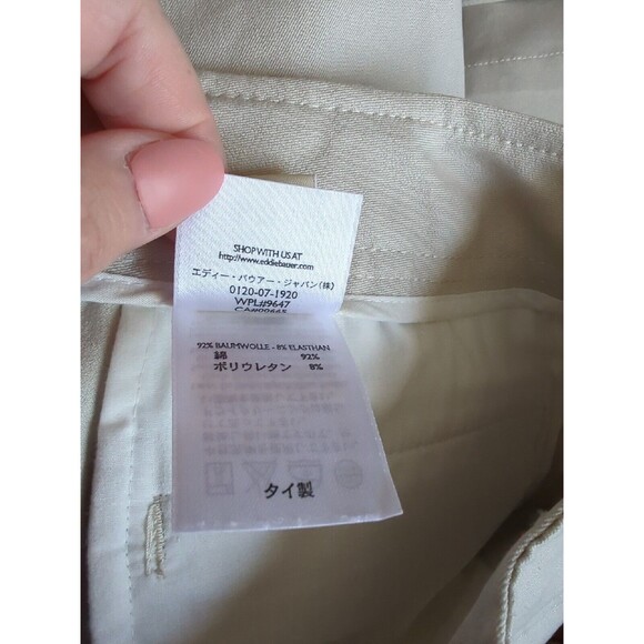 NWT Eddie Bauer Vashon Fit Women’s Khaki Beige Pants 8 Tall Gorpcore Hiking - Picture 7 of 10